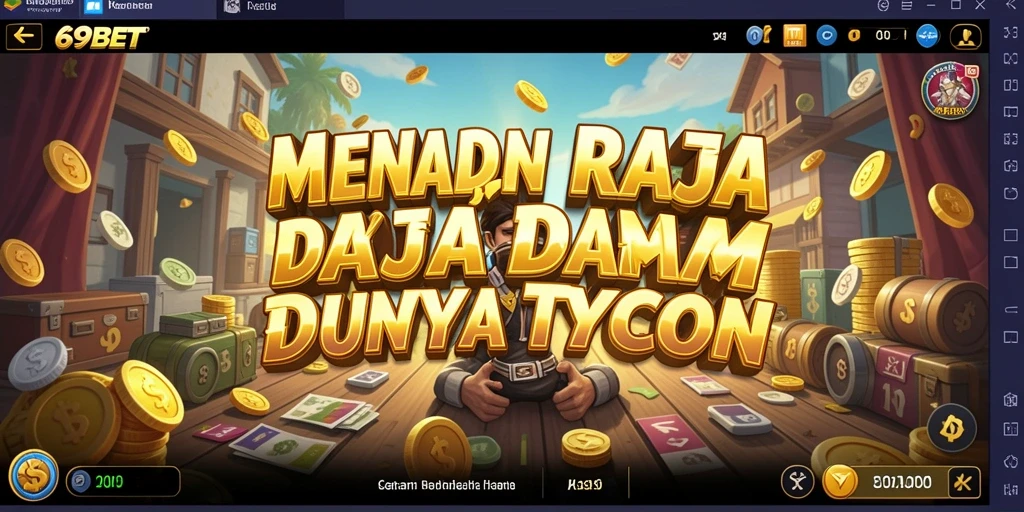 Tangkapan layar menunjukkan momen seru dalam membangun empire bisnis.