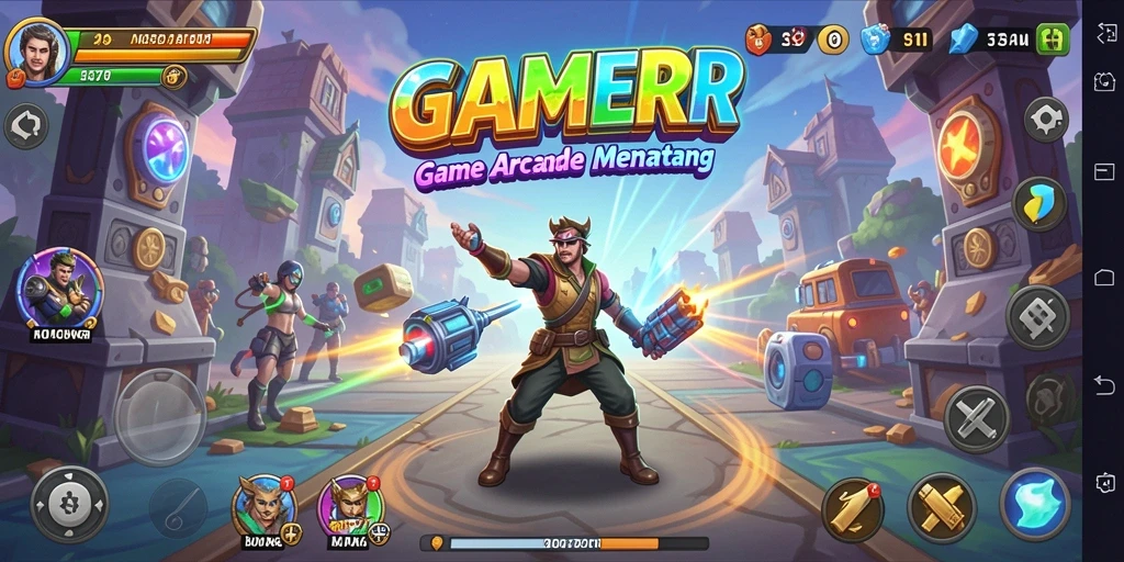 Screenshot GAMERP yang menampilkan gameplay seru dan penuh warna.