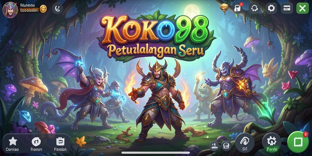 Gameplay petualangan seru di dunia fantastis KOKO88.