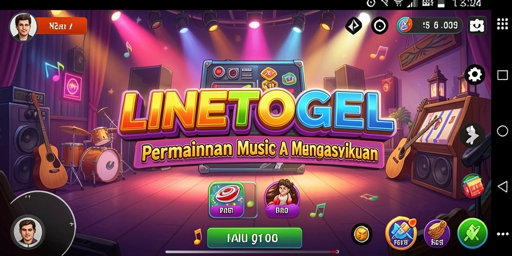 Tampilan menarik dari gameplay LINETOGEL yang penuh warna.