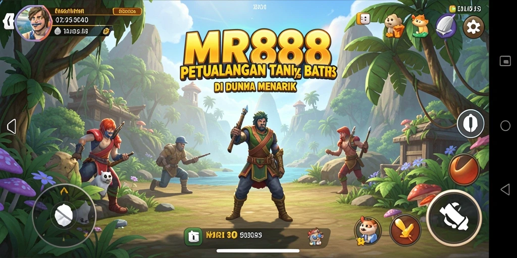 Screenshot MR888 menampilkan aksi mendebarkan di dunia petualangan.