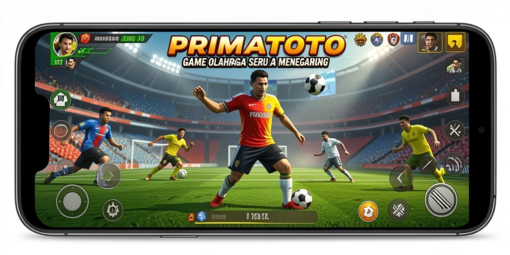 Tampilan gameplay seru dan menegangkan dari PRIMATOTO.