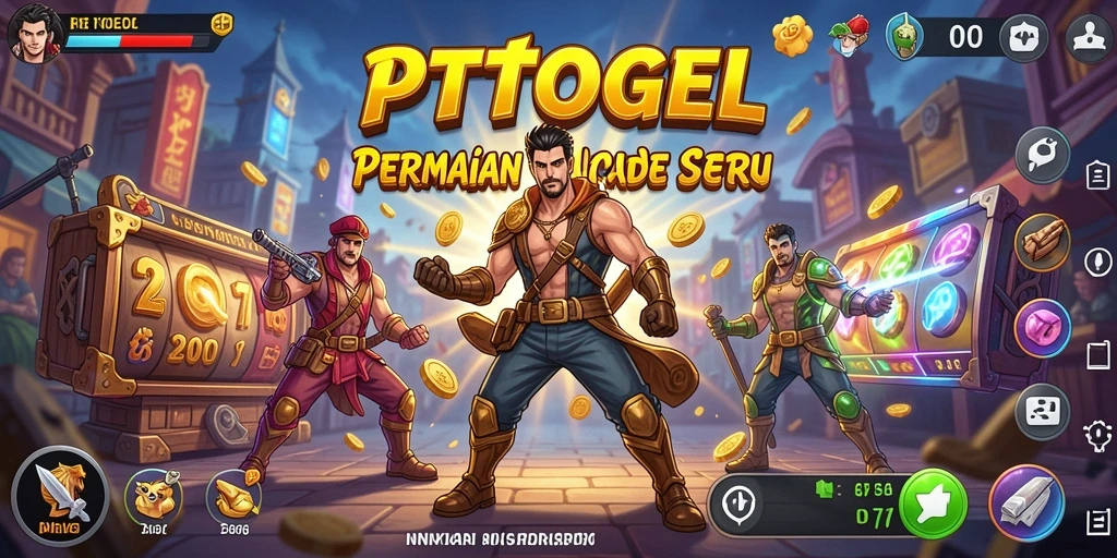 Gameplay seru PTTOGEL dengan grafis menarik dan tantangan seru.