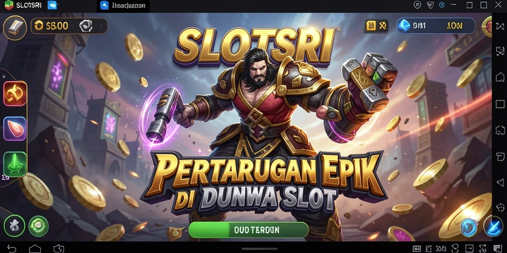 Tampilan dinamis dari pertarungan epik di SLOTSRI.