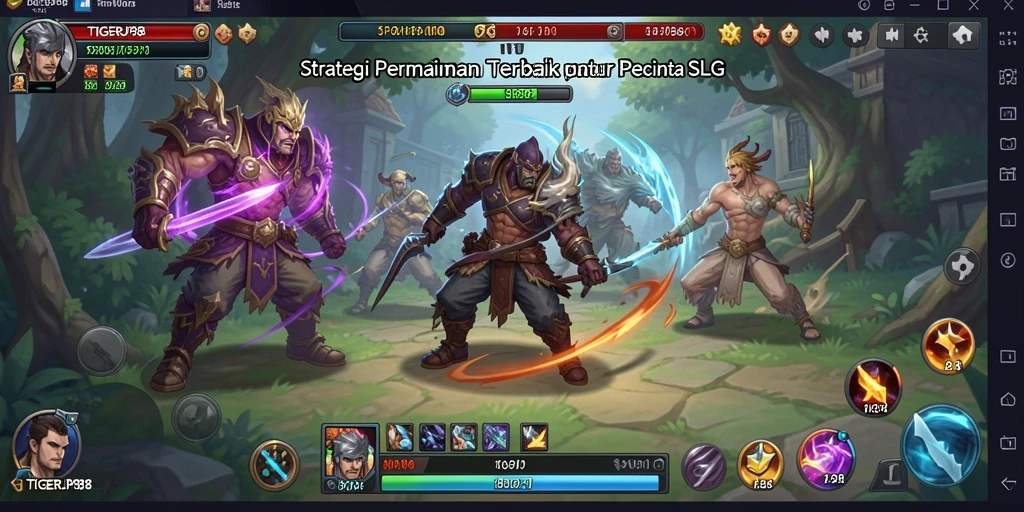 Tampilan seru gameplay strategi di TIGERJP88.