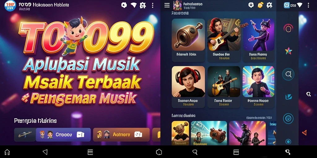 Tampilan gameplay TOTO99 saat memainkan lagu favorit.