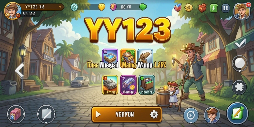 Tampilan gameplay YY123 yang menarik dan mengasyikkan.